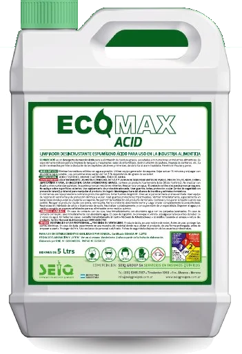 Bidón de ECOMAX ACID